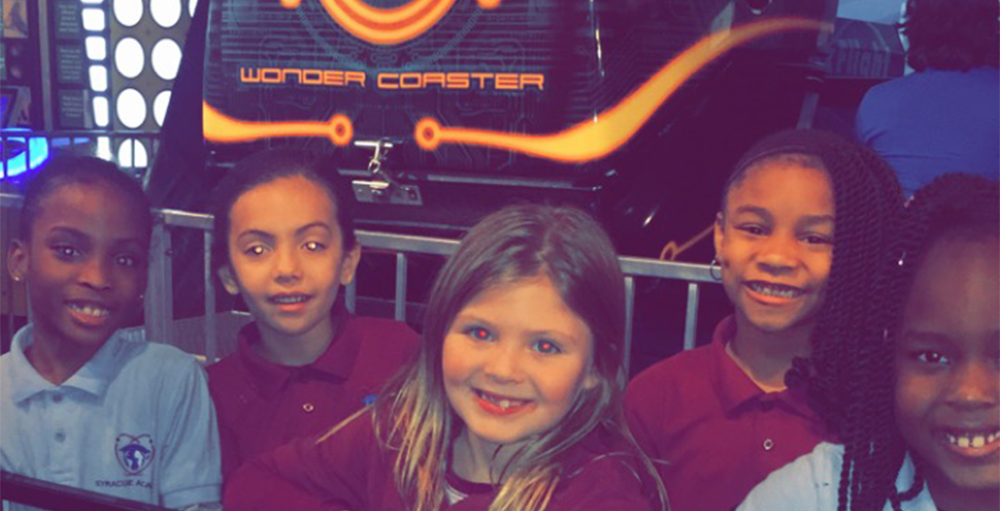Elementary Atoms visited WonderWorks at Destiny USA for a class field trip